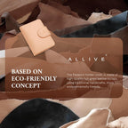 ALLIVE Genuine Leather Passport Holder, Rfid Passport Holder for Travel with AirTag Hidden, Passport Cover Wallet Travel Must Haves Airport Essentials, Passport Cover Travel Gifts (Beige)