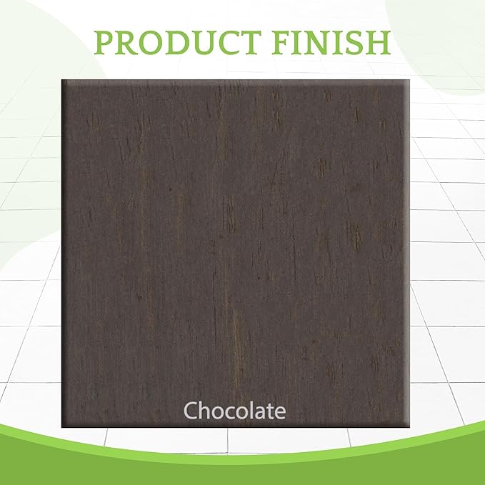 Full-Size Conversion Kit Bed Rails Compatible with Delta Children Convertible Cribs - Solid Wood Rail #0050 - Toddler & Adult Bed Rail for Full-Size Beds - Baby Furniture (Chocolate - 204)