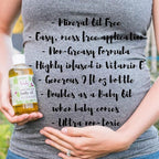 Green + Lovely Better than Butter Belly Oil Pregnancy Stretch Mark Prevention, Stretch Mark Cream, Pregnancy Must Haves, Pregnancy Essential, Enhanced Vitamin E Skin Elasticity, 9 Fl Oz Unscented