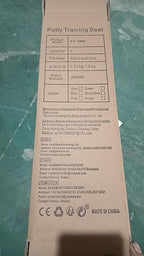 Potty Training Seat, Upgrade Toddler Toilet Seat for Kids Boys Girls, 2 in 1 Potty Training Toilet for Kids, Splash Guard Anti-Slip Pad Step Stool（Blueyellow）