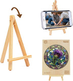 KAAYEE Wooden Jigsaw Puzzles-3D Visual Effect Scotch Thistle Wooden Puzzle Adult Unique Shape Wooden Puzzle Wooden Jigsaw Puzzle for Adult,Puzzle for Adults,Family Games (L-13.4 * 13.4in-300pcs)