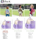 Toddler Backpack for Toddlers 1-2: Baby kids Backpack for daycare Boys Girls Not fit Folder