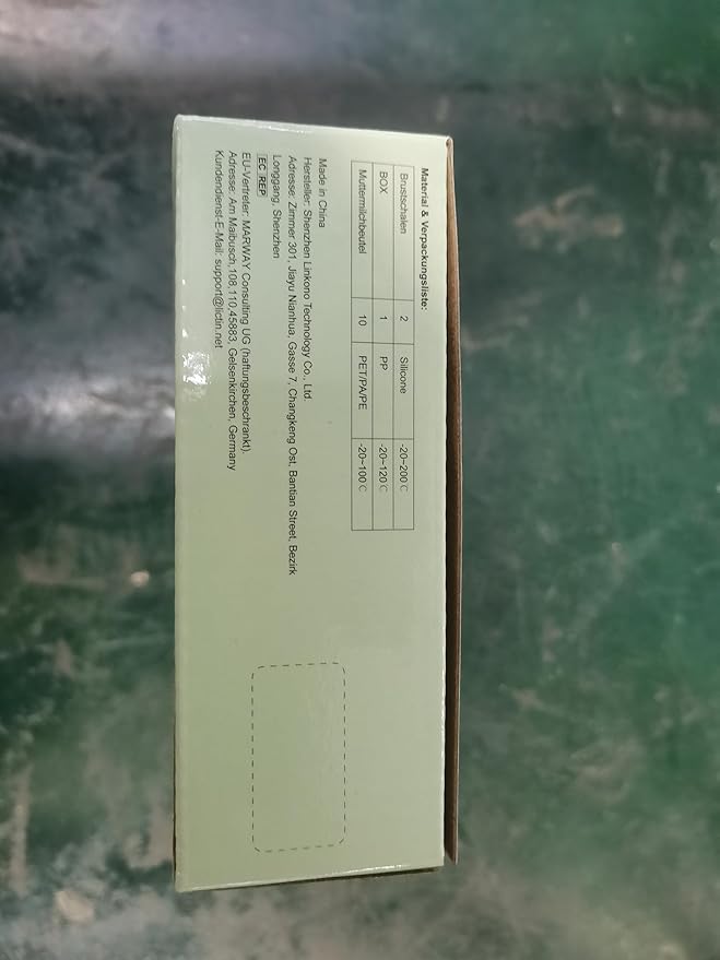 Lictin Breast Shell Breastmilk Collector for Breastfeeding-2 Pcs Silicone Breast Pad Nursing Cup Milk Saver for Nursing Moms Protect Sore Nipples Soft and Reusable with Box