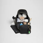 Huggies Signature Hug Pack Diaper Backpack, Cognac Leather, O/S