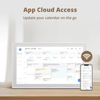Dragon Touch 15.6" Digital Calendar Chore Chart – 1080P Full HD Interactive Touchscreen, Smart Family Planner, Hearth Display Digital Calendar Wall & Desk Mountable for Seamless Scheduling