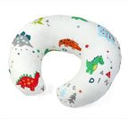 Nursing Pillow,Breastfeeding Pillows for Mom, Easy Clean Removable Cover, Breast Feeding Pillow with Breathable Filling, Tummy Time, Sitting Support (Dinosaur Printing)