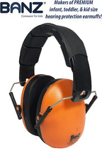 BANZ Kidz Earmuffs 2 Years & Older - Loud Noise Cancelling Kids Headphones & Toddler Ear Muffs, Size Adjustable