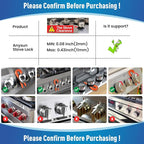 Gas Stove Knob Lock, Baby Proof Oven Knobs Covers Lock for Child Safety (5 Pack) Red