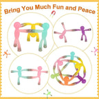 6pcs Magnetic Toys,Magnet Men for Kids,Magnetic People Figures for Kids,Magnetic People for Refrigerator,Fridge Magnets for Adults Kids Gifts, Magnetic Men for Teens Gifts,Kids Sensory Toys