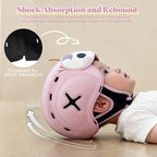 Baby Head Protector Baby Helmet for Crawling and Walking - No Bumps and Soft Safety Peak - Ultra Light and Adjustable Baby Head Protector Suitable for Babies 6-24 Months-Unicorn