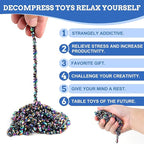 550pcs Putty, Fidget Toys, Fidget Toys Adults ，Sensory Toys，Adults Gifts,Desk Fidgets Toys for Office Stress/Anxiety Relief (550 PCS(Colour))