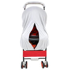 Sun Shade for Strollers, UV Sun and Sleep Shade Universal Fit for Baby Strollers, Blackout Stroller Cover, Breathable and Stops 99% of The Sun's Rays (UPF50+)