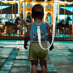 Accmor Toddler Harness Leash + Reflective Anti Lost Wrist Link, Cute Car Kids Harness with Leash, Collapsible Hand Strap Child Walking Restraint Belt Tether Hold Baby Boys Close for Outdoor Travel