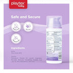 Playtex Baby Diaper Rash Cream, 5.6 oz. Pump Bottle, Dermatologist Tested 40% Zinc Oxide Diaper Cream, Fragrance Free, Hypoallergenic, Free of Dye, Parabens and Phthalates