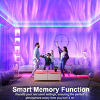 Northern Light Projector, Battery Operated Aurora Night Light, 16 Colors Galaxy Lamp Ocean Wave Ceiling Projector Mood Ambient Lighting for Bedroom Party Adults Kids Room Toddler Girl Gift