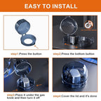 5+1 Packs Stove Knob Safety Covers, Childproof Oven Door Lock, Double-Key Design and Universal Size, Water Resistant Oil Resistant and High Temperature Resistant, for Home Kitchen Kids Pets Childproof