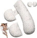 Pregnancy Pillows for Sleeping, Maternity Pillow for Pregnant Women, Support for Back, Legs, Belly, HIPS for Pregnant Women