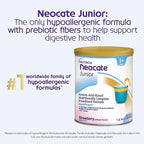 Nutricia Neocate Junior - Hypoallergenic, Dairy-free, Amino Acid-Based Formula for 1+ Years - For Toddlers, Kids & Teens - Powdered Formula - Strawberry - 14.1 oz can (Case of 1)