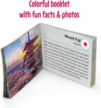 Menique Explore The World Memory Matching Game – 100 Cards (50 Pairs) with Famous Landmarks from 50 Countries – Includes Flag, Country & Place – Educational Geography Game + Informative Booklet