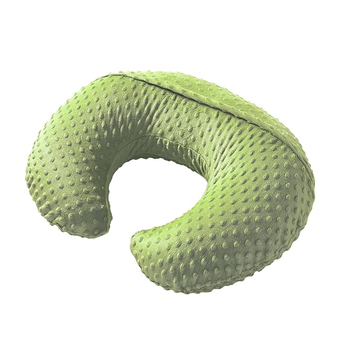 Nursing Pillow and Positioner for Breastfeeding, Ultra Soft Baby Breastfeeding Pillows for More Support for Mom and Baby, with Premium Removable Cover (Tarragon)