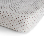 mushie Extra Soft Muslin Fitted MINI Crib Sheet | 24"x 38" (Bloom)