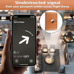 Passport Holder and Vaccine Card Holder Combo with Passport Cover Wallet Travel Passport Wallet Case for Men and Women (Brown)