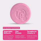 Hydrolyzed Oat Protein + Squalane Shampoo Bar for Girls - 4.5oz - For all Hair Types - Gentle on sensitive Eyes & Scalp - Natural, Tear-Free, Sulfate & Paraben-Free - Made in USA - 4.5oz