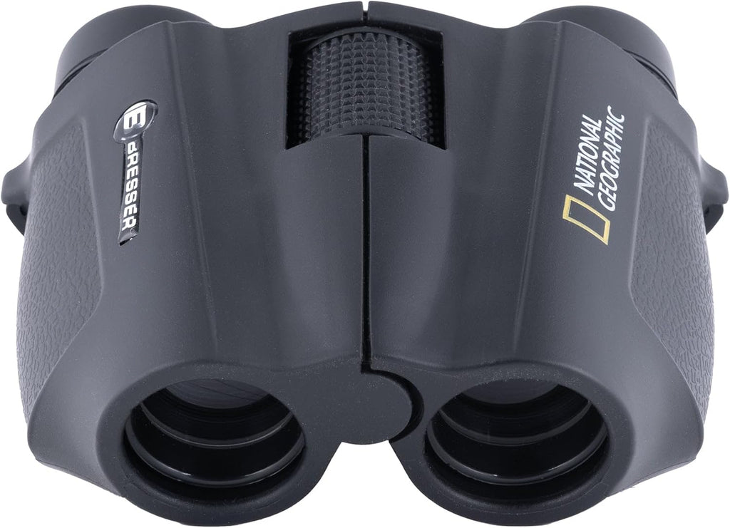 National Geographic 10x25 Compact Binoculars for Adults Kids for Birdwatching Sports Travel Outdoors Sightseeing