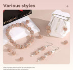 105pcs 10mm Rhinestone Beads for Jewelry Making, Light Peach Shiny Round Disco Ball Beads Bulk, Sparkle Crystal Clay Christmas for Bracelet Baseball Necklace Earring Crafting and DIY