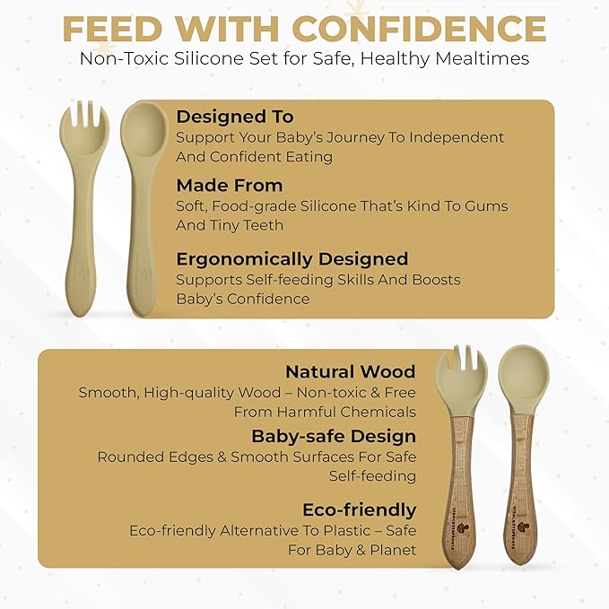 12-Piece Silicone Baby Feeding Set – Suction Bowl, Divided Plate, Bib, Utensils & More – BPA-Free Toddler Mealtime Essentials for Self-Feeding & Baby-Led Weaning