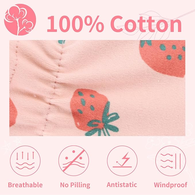 Newborn Baby Mittens Infant No Scratch Gloves Cotton Mitts for Baby Girls Boys