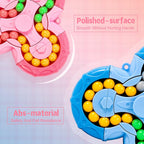3 PCS Magic Cube Bean Puzzle,Rotate and Puzzle,Stress and Anxiety Relief Fidget Toys,Brain Teasers Travel Games for Kids,Teens,and Adults,Pop Birthday Gifts(Individually Gift Boxed)