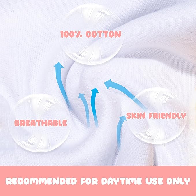 BIG ELEPHANT Toddler Training Pants, Soft Cotton Absorbent Training Underwear for Baby Boys & Girls