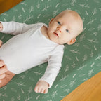 BROLEX Changing Pad Covers for Baby: Boy Girls Ultra Stretchy Soft 2 Pack,Sika Deer Foliage