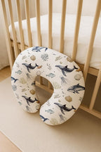 Nursing Pillow Covers 2 Pack, Breastfeeding Pillow Slipcovers Soft and Stretchy, Nursing Covers for Baby Girls Boys Newborn