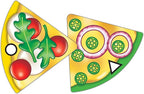 ORCHARD TOYS Moose Games, Pizza! Game. Match Colors and Shapes to Make a Perfect Pizza. for Ages 3-7 and 2-4 Players