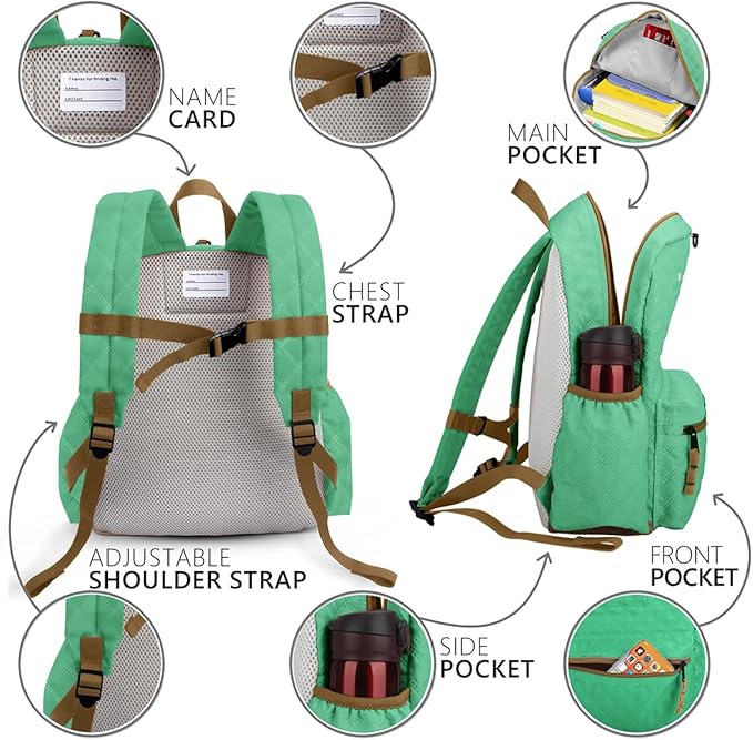 Toddler Backpack for Boys 2-5: Preschool Kindergarten Backpack - 13" Daycare Backpack Fit A4 Folder