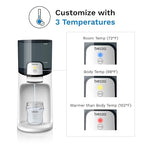 Baby Brezza Instant Baby Bottle Warmer - Fast Water Warmer Instantly Dispenses 24/7 in 3 Temperatures, White