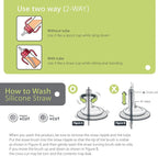 GROSMIMI Spill Proof no Spill Magic Sippy Cup with Straw with Handle for Baby and Toddlers, Customizable, PPSU, BPA Free 6 oz (Beige)