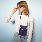 Travel Pouch Neck Wallet Family Passport Holder Organizer Case with RFID Blocking