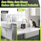 Faucet Lock Guard - Child Proof & Pet Proof Spigot Cover for Kitchen & Bathroom, Universal Anti-Touch Faucet Safety Protector for Kids Toddlers Babies | Double Check Sizes for faucets (Small)