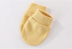 Cute Baby Girl Hats Mittens Set 10-Pack New Born Boy Caps Gloves Suit 0-6 Months Infant Accessories
