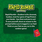 Skillmatics Category Game - Rapid Rumble Outdoor, Game of Tag, Games for Kids, Teens & Adults, Gifts for Boys & Girls Ages 6, 7, 8, 9 and Up