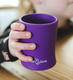 otterlove Silicone Baby & Toddler Training Cup - Pediatric OT Approved - 100% Platinum Pure LFGB Silicone - Unbreakable - Plastic Free - Tiny Cup Perfect for Baby Led Weaning