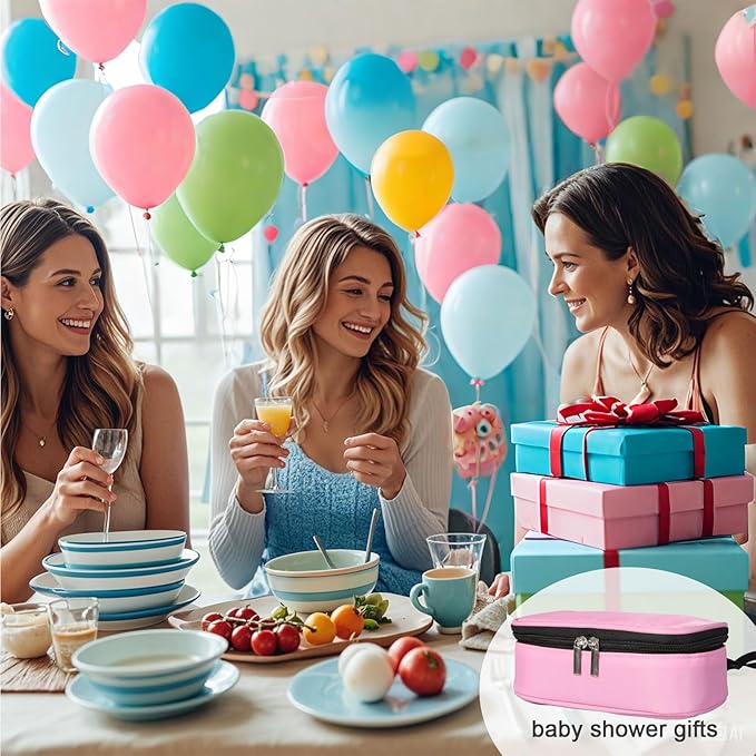 Insulated Breastmilk Cooler Bag with 2 Ice Packs - Breastmilk Cooler Organizer Bag for Daycare, Breastfeeding Mom Travel Outdoor