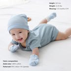 Newborn Baby Short Sleeve Bodysuit Cotton One-Piece Baby Clothes 5-Pack, 0-12 Months