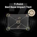 Pamo Babe 1-Second Setup 5-in-1 Playard for Babies - Heavy-Duty Steel Frame for Safe Sleep Space, Portable Crib with Zip Door & Changing Table, Locking Wheels, Breathable Mesh