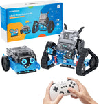 Makeblock mBot2 Rover Emo Robot Programming for Kids, Interactive Robotics Kit Learning and Outdoor Play, Remote Control Coding for Kids 8-12 and up, STEM Educational Building Toys Gifts