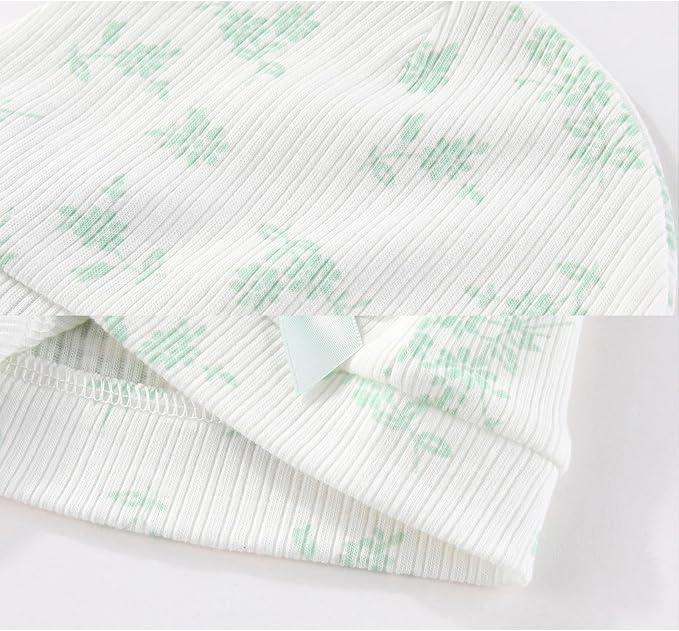 Newborn Baby Boy Girl Caps Mittens Socks Set Cotton Baby Essentials Accessories (Hats+Gloves+Socks)