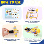 STEM Kits for Kids Age 8-10, STEM Toys for Boys Age 8-12, Science Experiments Robotics Engineering Projects Crafts Robot Building Activities for 6 7 8 9 10 11 12 13 14 Year Old Boys